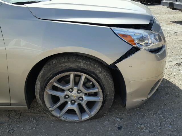 1G11C5SA4DF194834 - 2013 CHEVROLET MALIBU 1LT ოქროსფერი ფოტო 9