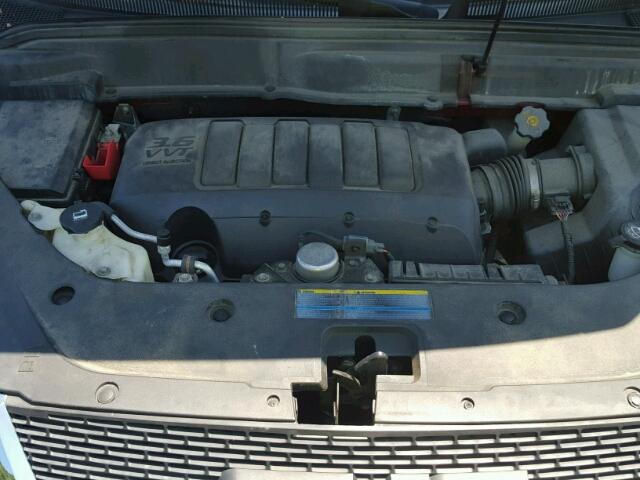 1GKLVMED3AJ234148 - 2010 GMC ACADIA SLT წითელი ფოტო 7