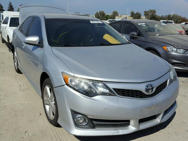 4T1BF1FK9CU196972 - 2012 TOYOTA CAMRY BASE SILVER photo 1