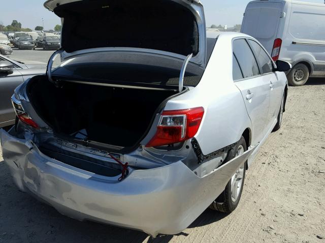 4T1BF1FK9CU196972 - 2012 TOYOTA CAMRY BASE SILVER photo 4