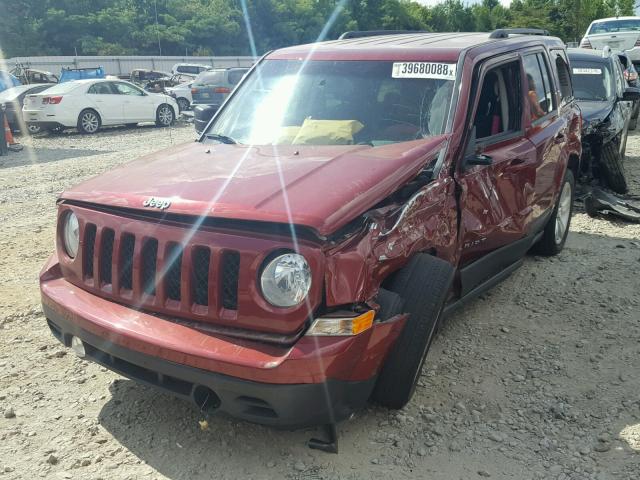 1C4NJPFA1CD696537 - 2012 JEEP PATRIOT LA BURGUNDY photo 2