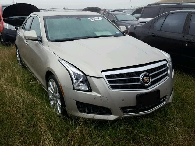 1G6AB5RA5E0162966 - 2014 CADILLAC ATS LUXURY SILVER photo 1