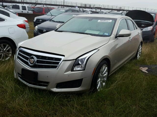 1G6AB5RA5E0162966 - 2014 CADILLAC ATS LUXURY SILVER photo 2