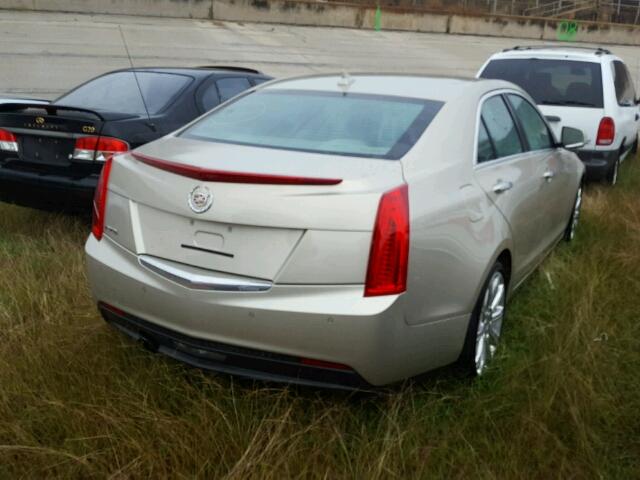 1G6AB5RA5E0162966 - 2014 CADILLAC ATS LUXURY SILVER photo 4