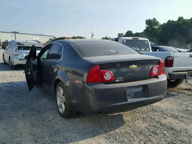 1G1ZA5EU3CF395900 - 2012 CHEVROLET MALIBU LS ნაცრისფერი ფოტო 3