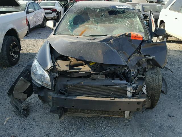 1G1ZA5EU3CF395900 - 2012 CHEVROLET MALIBU LS ნაცრისფერი ფოტო 7