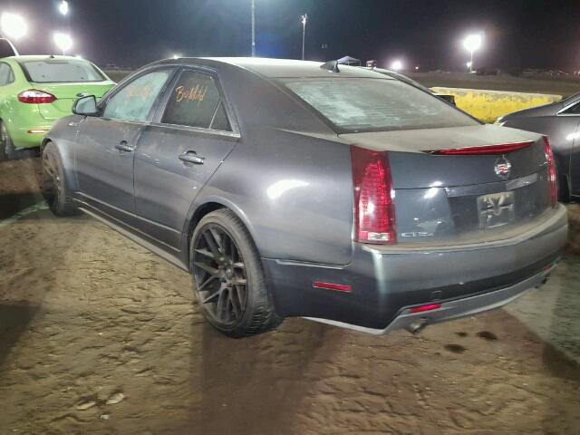 1G6DG5EG5A0126049 - 2010 CADILLAC CTS LUXURY GRAY photo 3