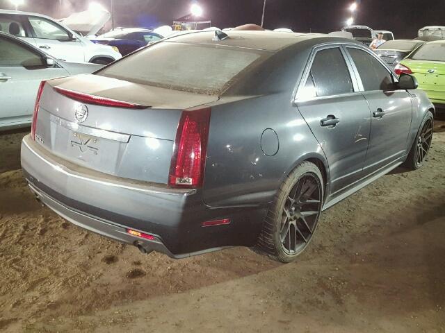 1G6DG5EG5A0126049 - 2010 CADILLAC CTS LUXURY GRAY photo 4