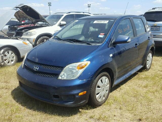 JTKKT624X60146460 - 2006 TOYOTA SCION XA BLUE photo 2