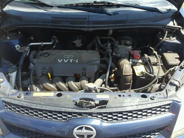 JTKKT624X60146460 - 2006 TOYOTA SCION XA BLUE photo 7