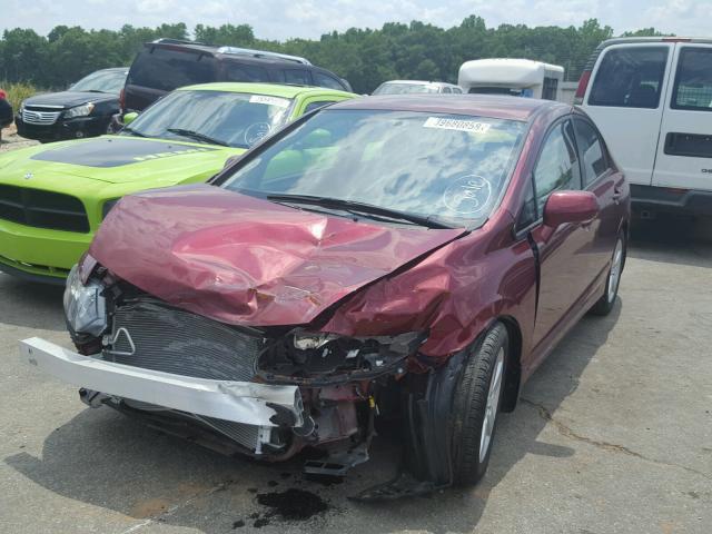 19XFA1F61BE007980 - 2011 HONDA CIVIC LX-S Bordo foto 2