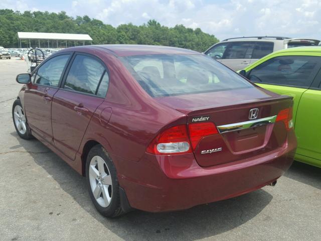 19XFA1F61BE007980 - 2011 HONDA CIVIC LX-S Bordo foto 3