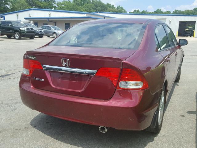 19XFA1F61BE007980 - 2011 HONDA CIVIC LX-S Bordo foto 4