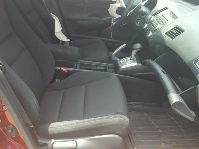 19XFA1F61BE007980 - 2011 HONDA CIVIC LX-S Bordo foto 5