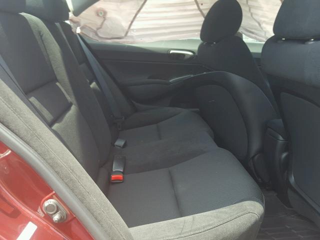 19XFA1F61BE007980 - 2011 HONDA CIVIC LX-S Bordo foto 6