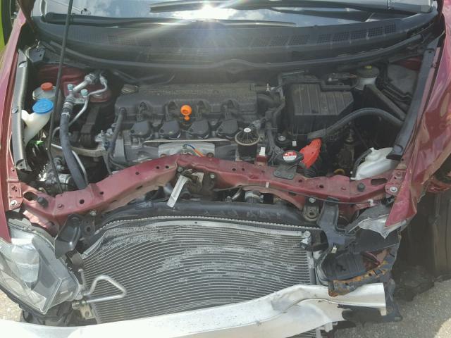 19XFA1F61BE007980 - 2011 HONDA CIVIC LX-S Bordo foto 7