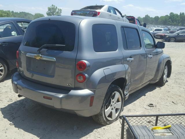 3GNDA13D27S575987 - 2007 CHEVROLET HHR LS ნაცრისფერი ფოტო 4