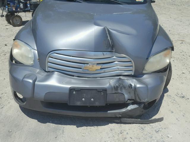 3GNDA13D27S575987 - 2007 CHEVROLET HHR LS ნაცრისფერი ფოტო 7