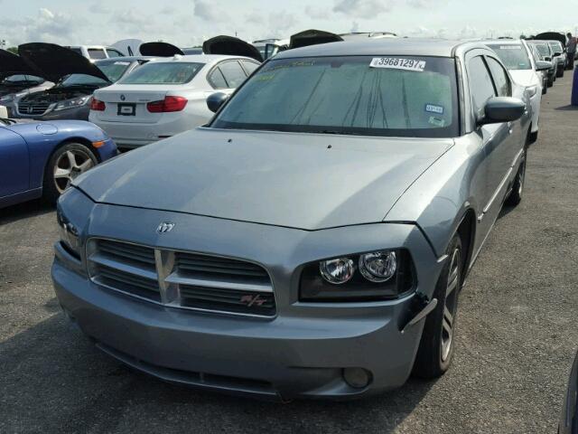 2B3KA53H16H229457 - 2006 DODGE CHARGER GRAY photo 2