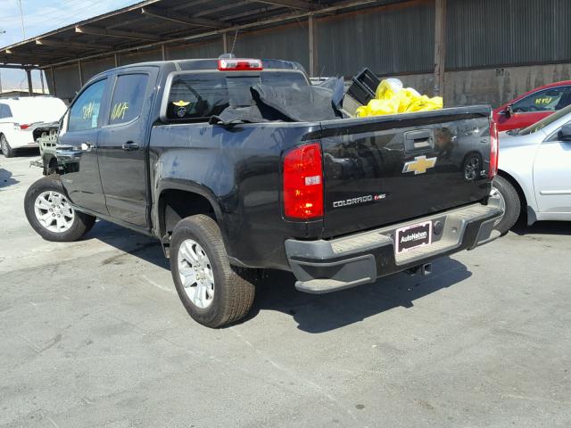 1GCGSCEN9J1226449 - 2018 CHEVROLET COLORADO L BLACK photo 3