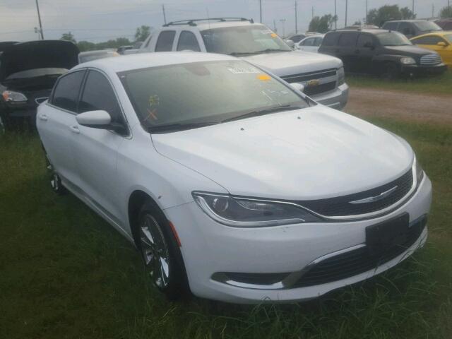 1C3CCCABXGN149443 - 2016 CHRYSLER 200 LIMITE WHITE photo 1