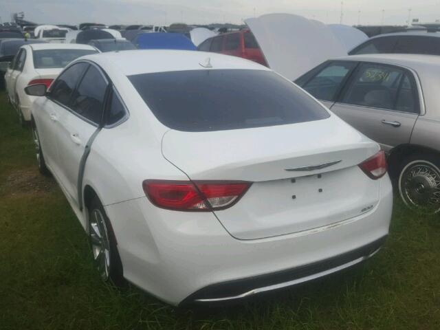 1C3CCCABXGN149443 - 2016 CHRYSLER 200 LIMITE WHITE photo 3