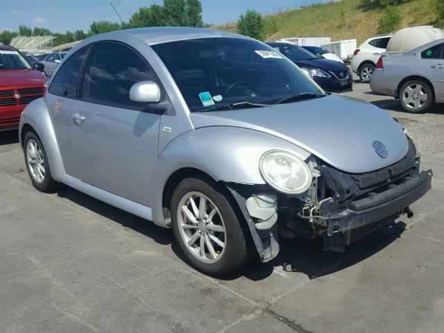 3VWBC21C1XM451902 - 1999 VOLKSWAGEN NEW BEETLE ვერცხლისფერი ფოტო 1