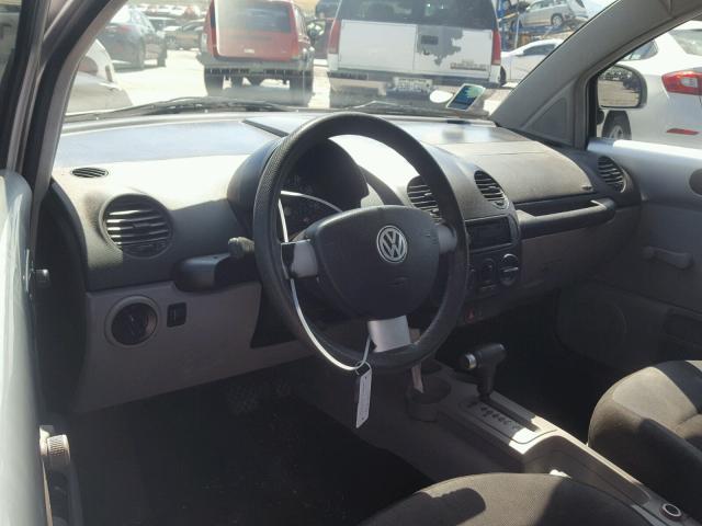 3VWBC21C1XM451902 - 1999 VOLKSWAGEN NEW BEETLE ვერცხლისფერი ფოტო 9