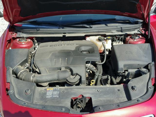 1G1ZC5E00CF256153 - 2012 CHEVROLET MALIBU 1LT 红色 照片 7
