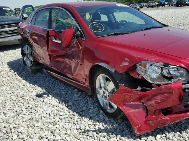 1G1ZC5E00CF256153 - 2012 CHEVROLET MALIBU 1LT 红色 照片 9