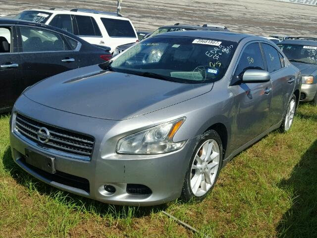 1N4AA51E79C823910 - 2009 NISSAN MAXIMA GRAY photo 2