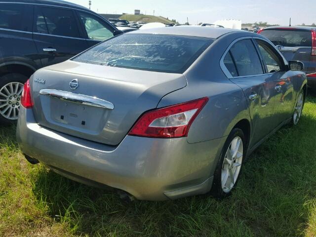 1N4AA51E79C823910 - 2009 NISSAN MAXIMA GRAY photo 4