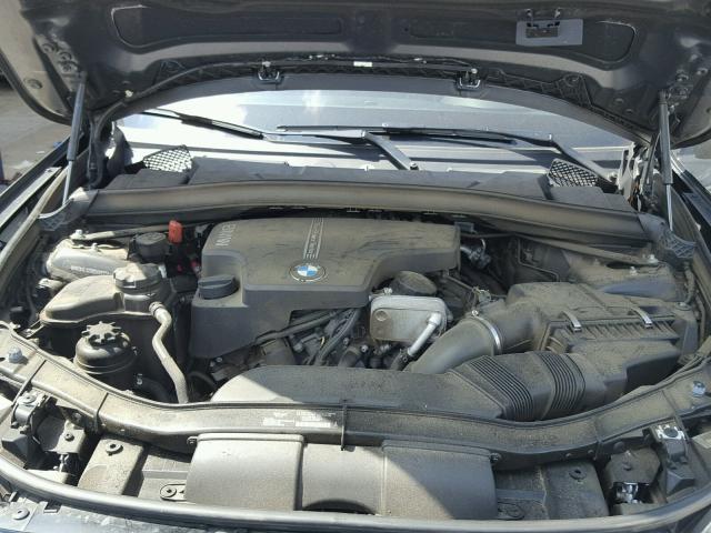 WBAVL1C58DVR83784 - 2013 BMW X1 XDRIVE2 BLACK photo 7