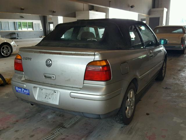 3VWDC21V01M810724 - 2001 VOLKSWAGEN CABRIO GLX 白色 照片 4