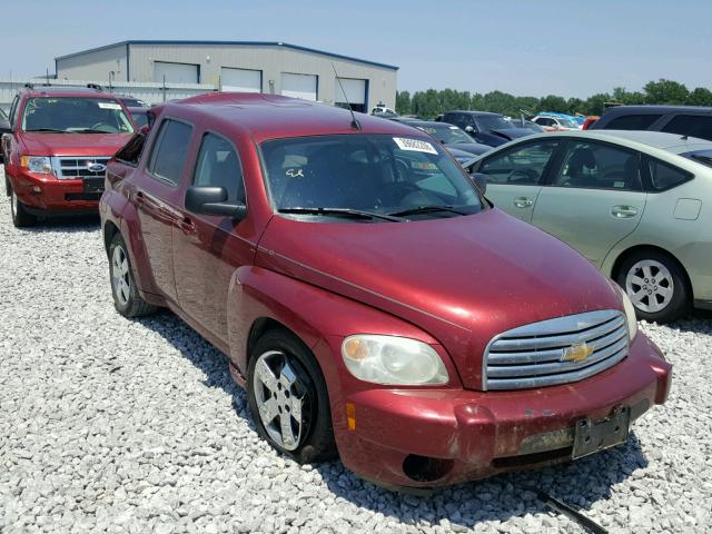 3GNDA13D88S570634 - 2008 CHEVROLET HHR LS MAROON photo 1