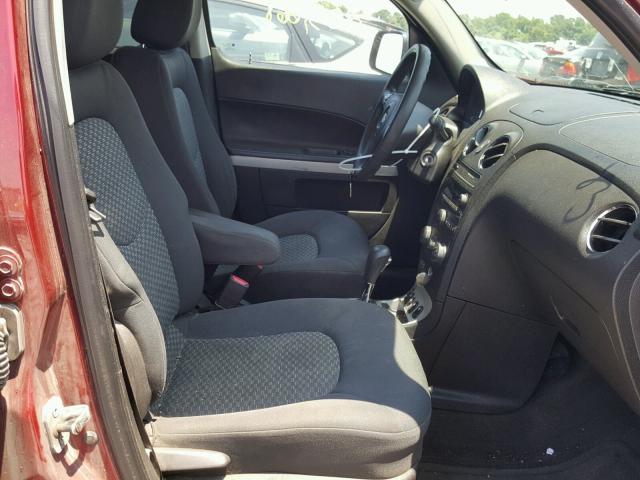 3GNDA13D88S570634 - 2008 CHEVROLET HHR LS MAROON photo 5