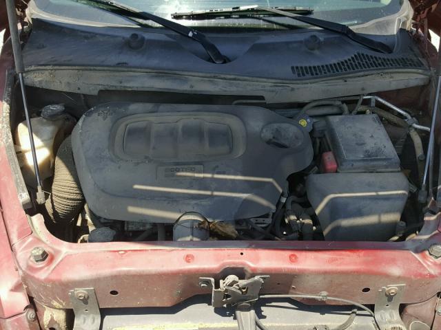 3GNDA13D88S570634 - 2008 CHEVROLET HHR LS MAROON photo 7