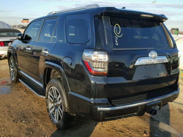 JTEBU5JRXG5405802 - 2016 TOYOTA 4RUNNER SR BLACK photo 3