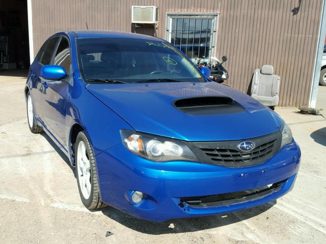 JF1GH74668G817156 - 2008 SUBARU IMPREZA WR BLUE photo 1