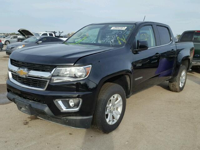 1GCGSCEN1H1260654 - 2017 CHEVROLET COLORADO L BLACK photo 2
