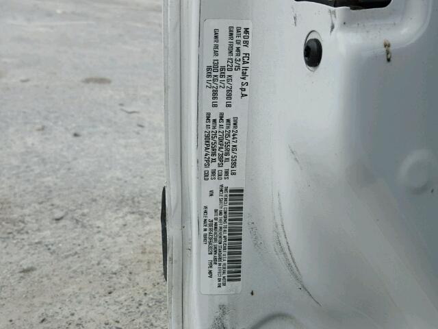 ZFBERFAT3F6A30211 - 2015 RAM PROMASTER 白色 照片 10