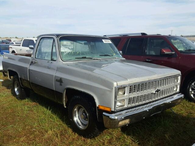 1GCDC14H8CF364327 - 1982 CHEVROLET C10 SILVER photo 1