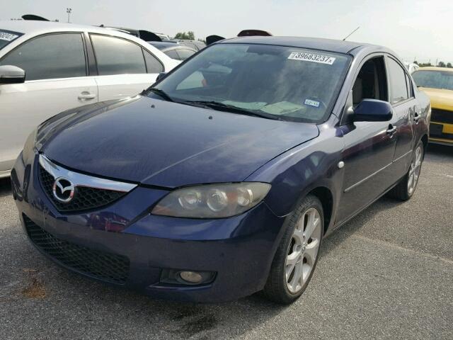 JM1BK32F981147980 - 2008 MAZDA 3 I BLUE photo 2