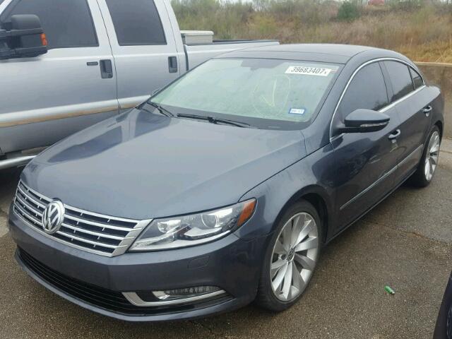 WVWHU7AN7DE501020 - 2013 VOLKSWAGEN CC GRAY photo 2