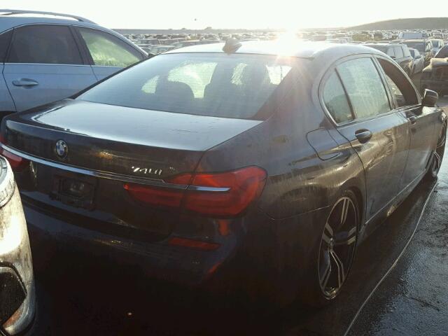 WBA7E2C57GG738881 - 2016 BMW 740 I GRAY photo 4