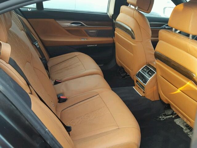 WBA7E2C57GG738881 - 2016 BMW 740 I GRAY photo 6