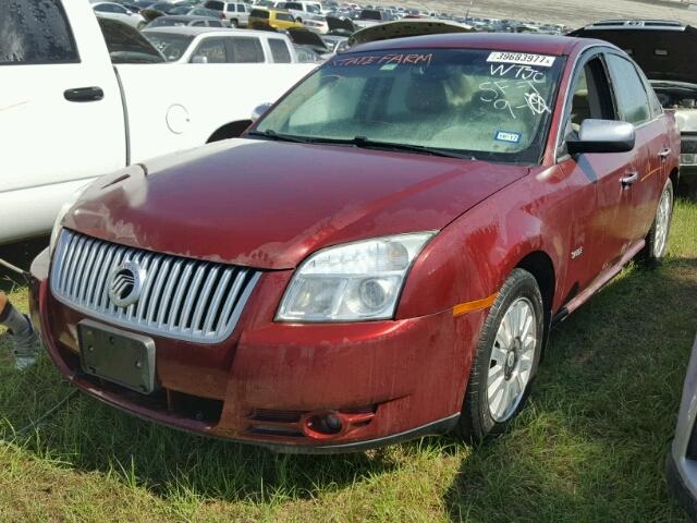 1MEHM40W18G611160 - 2008 MERCURY SABLE BURGUNDY photo 2