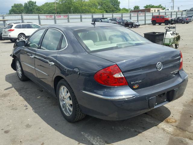 2G4WD582281367611 - 2008 BUICK LACROSSE C GRAY photo 3