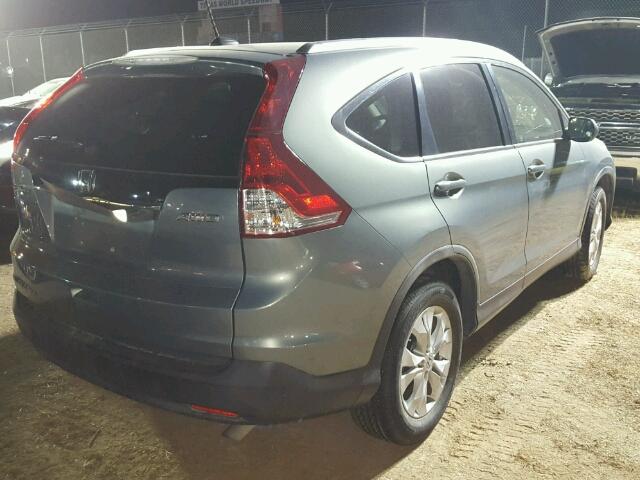 JHLRM4H75CC001669 - 2012 HONDA CR-V GRAY photo 3