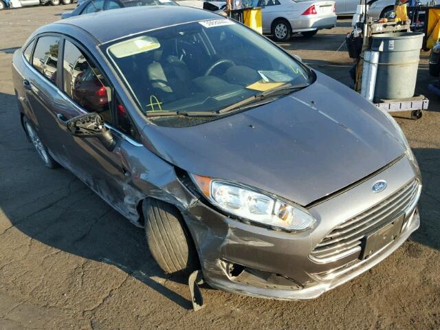 3FADP4CJ6EM220665 - 2014 FORD FIESTA GRAY photo 1